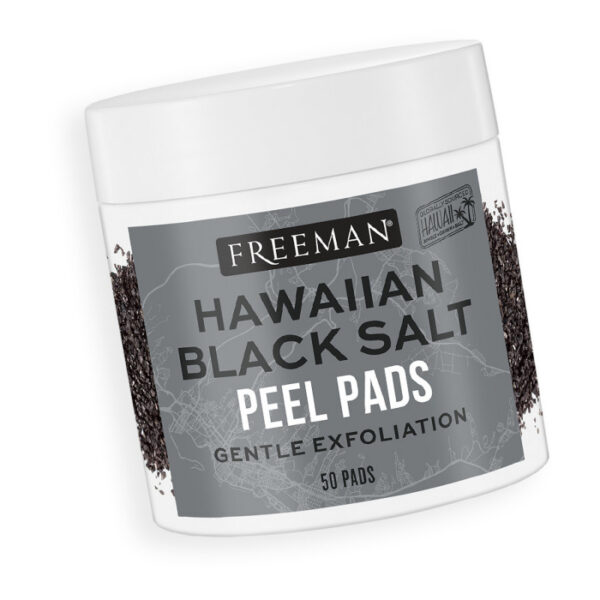 freeman-hawaiian-black-salt-peel-pads-gentle-exfoliation-50-pads